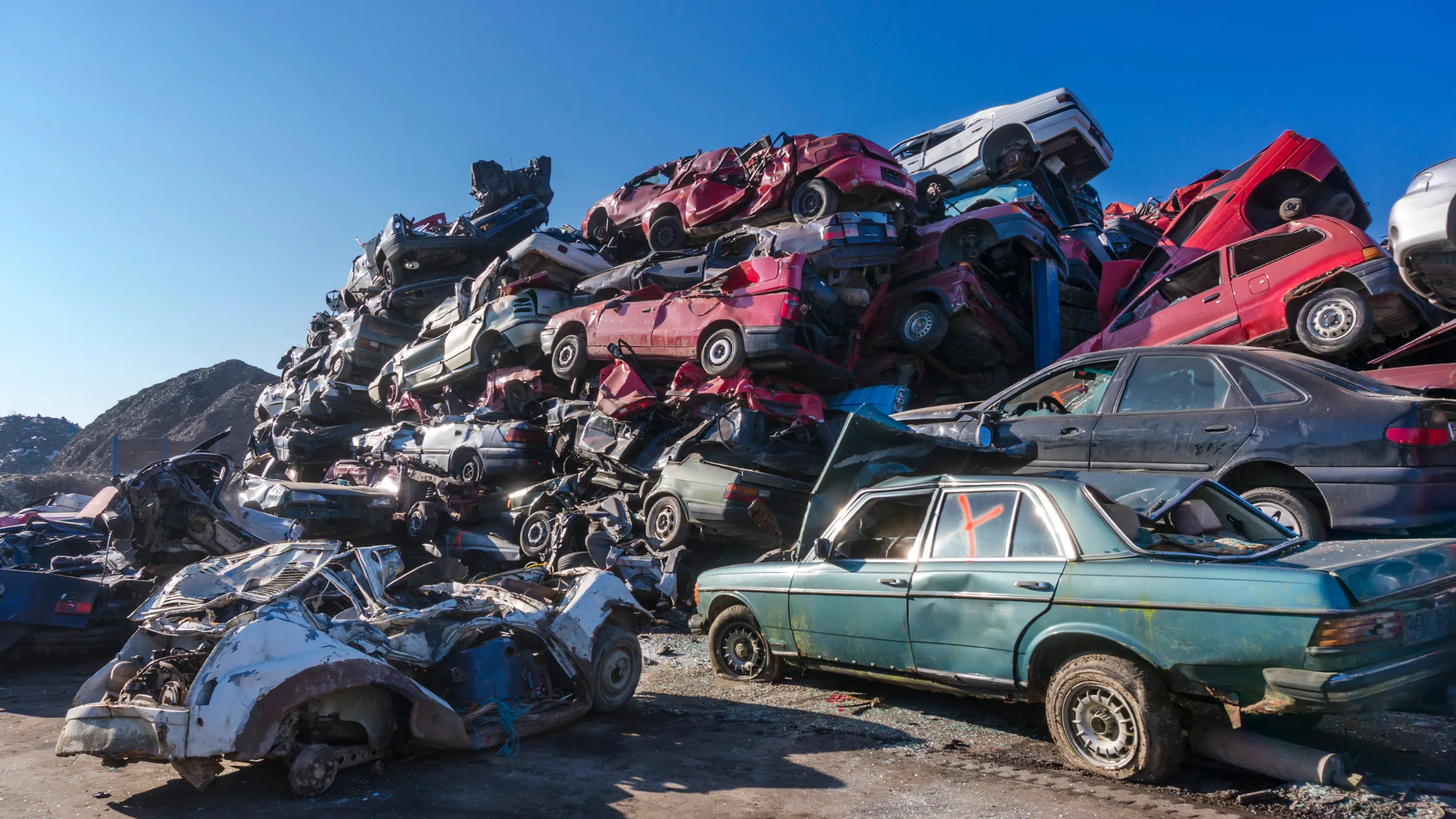 Vender el coche al desguace 